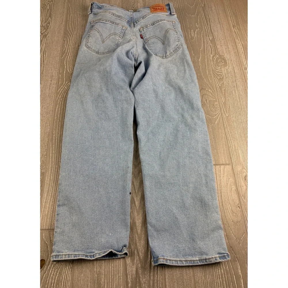 Levi's Ribcage Straight Ankle Women's Jeans Medium Wash Size 27 Length 27